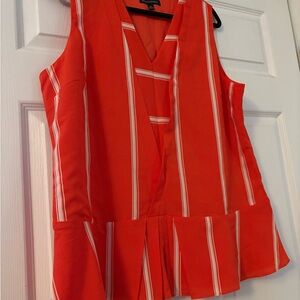 Banana Republic Orange Sleeveless Top